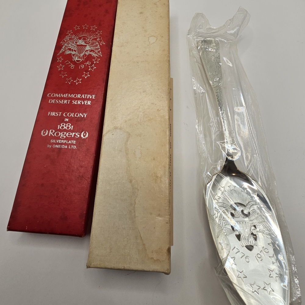 Oneida, Rogers Silverplate Dessert Server, NIB - Picture 4 of 5